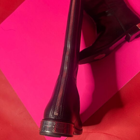 Y2K Marc Jacobs Riding Boots – Pre-Loved Leather Knee-High Boots – Early 2000s - Picture 4 of 11